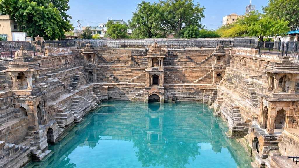 Bansilalpet Stepwell architecture - 9 best places to visit in Hyderabad in 2026