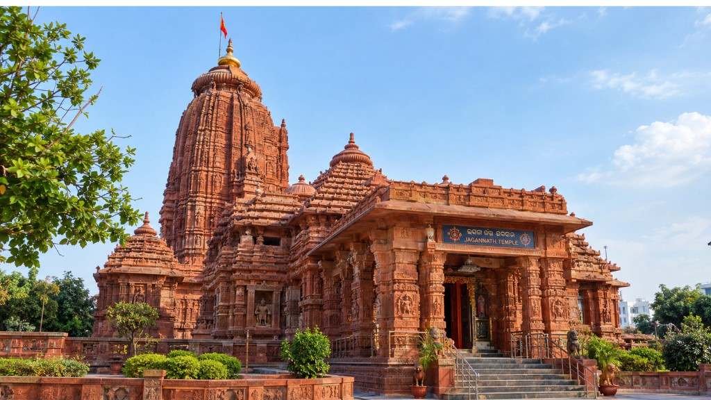 Jagannath Temple Banjara Hills architecture - 9 best places to visit in Hyderabad in 2026